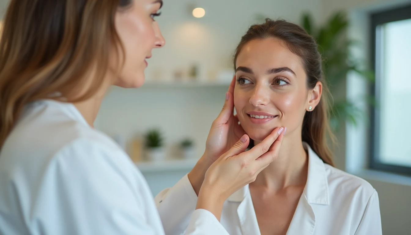 Ankara akne bakımı için uzman değerlendirmesi yapılan modern klinik ortamı