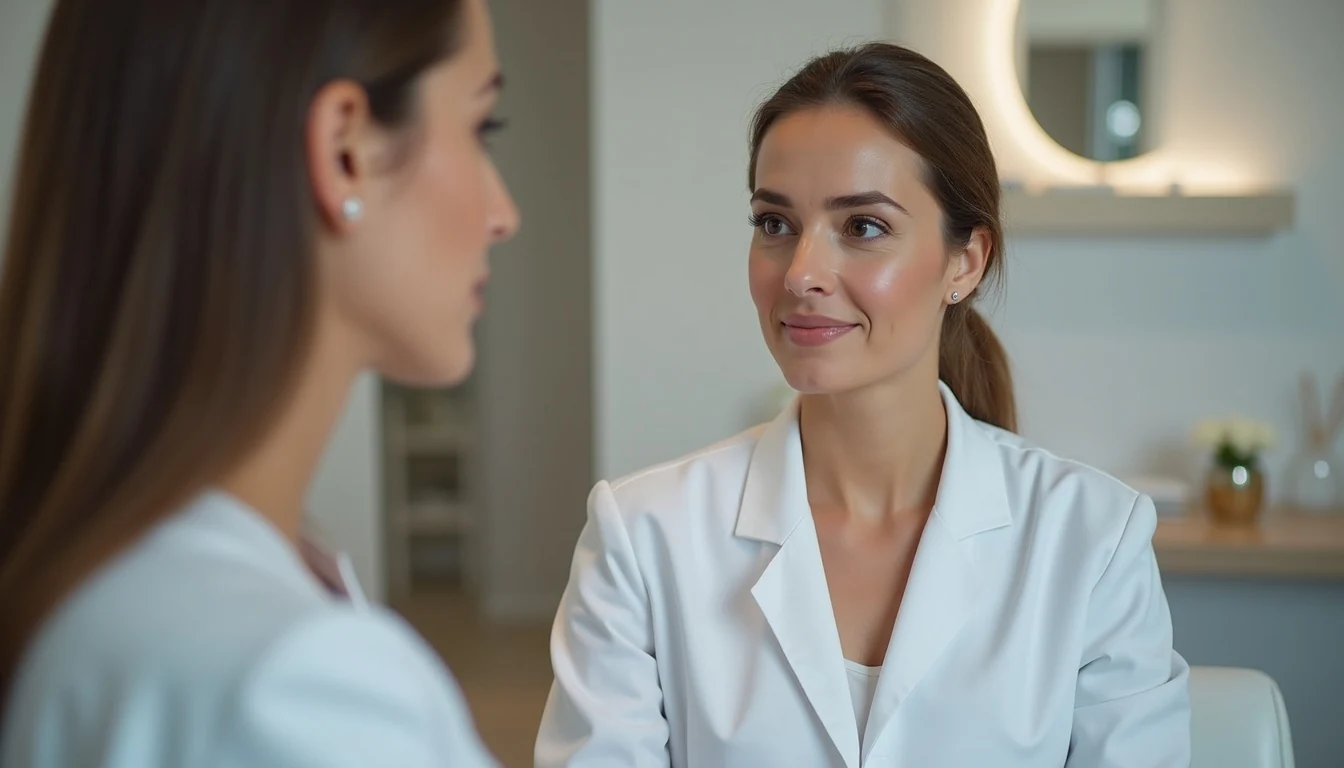 Ankara kaş silme için uzman değerlendirmesi yapılan modern klinik ortamı