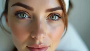 Ankara kaş tasarımı için doğal ve dengeli kaş görünümünü yansıtan görsel